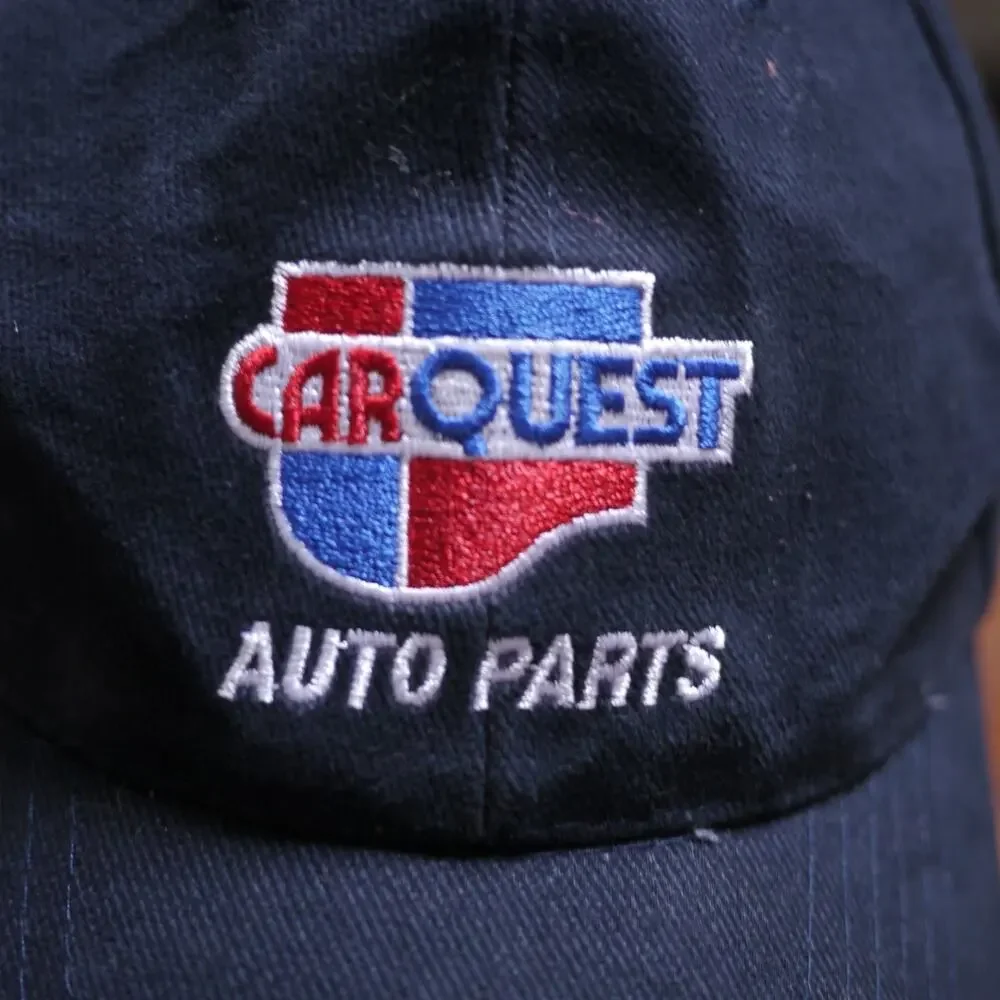 CARQUEST AUTO PARTS Employee Uniform Navy Blue 100% Cotton Baseball Cap Hat